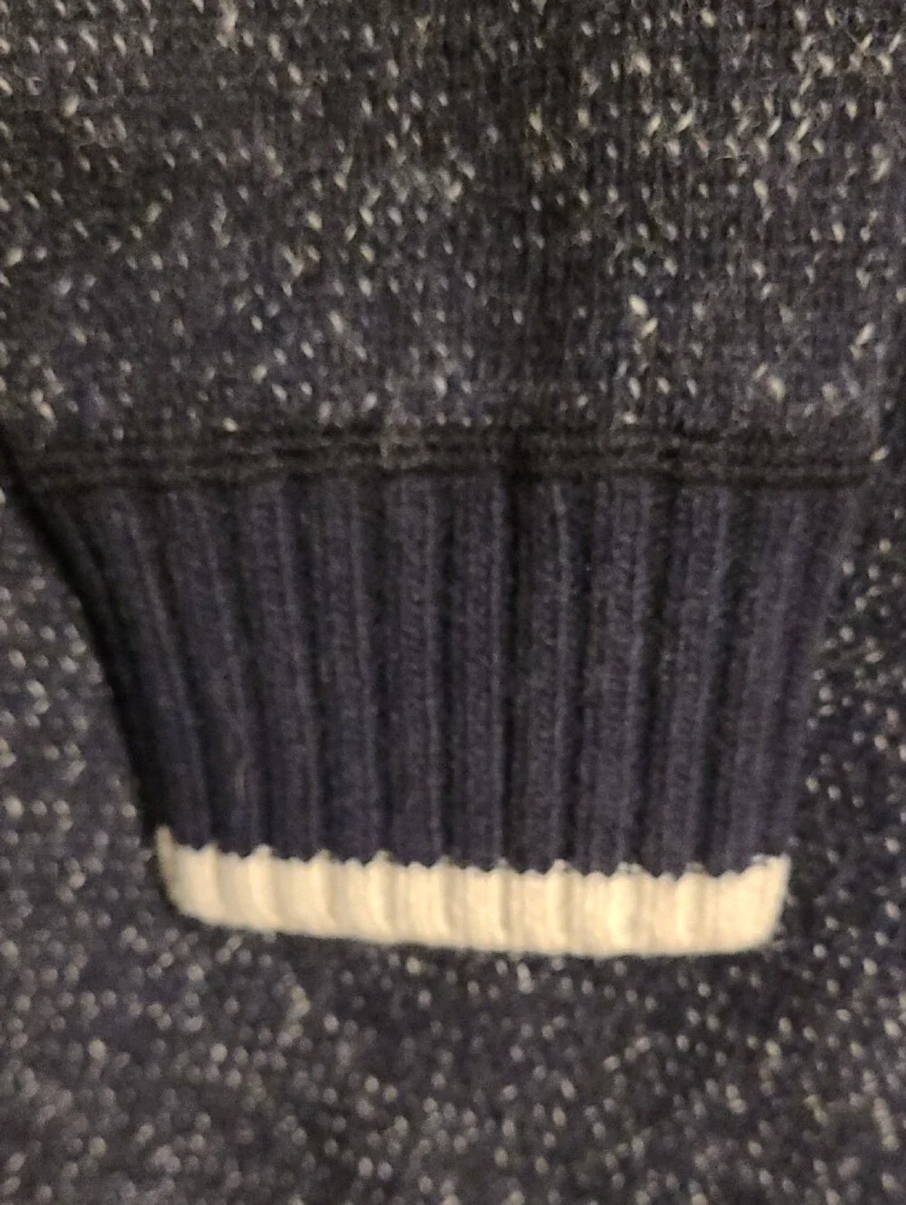 Cambridge Dry Goods Deep Navy Crewneck Wool Sweater